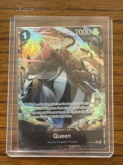 One Piece TCG Queen OP08-080 Rare Alternate Art Two Legends - Image 1