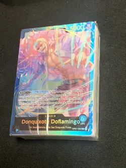 One Piece TCG BLUE Donquixote Doflamingo (ST-17) Deck Brick Only - NO PRB Pack - Image 1