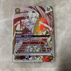 Edward Elric Rare Battle Card Union Arena Fullmetal Alchemist FMA Top 4 +sleeves - Image 2
