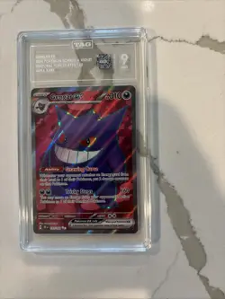 Pokemon TCG Gengar EX Temporal Forces Ultra Rare Card 193/162 Scarlet & Violet - Image 1