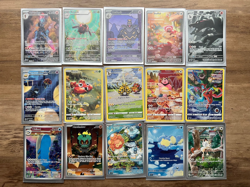 Set of 15 illustration Pokemon Cards TCG - Image 1