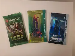 MTG- Collector Booster Pack Lot - 3 Packs - Image 1