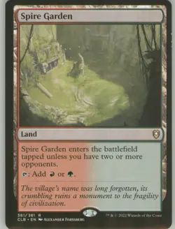 Spire Garden 361 Regular Border Non-Foil Near Mint Commander Legends MTG - Image 1