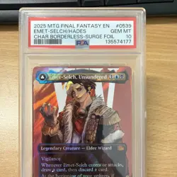 2025 MTG Final Fantasy SURGE FOIL EMET-SELCH, UNSUNDERED PSA 10 Gem - Image 3