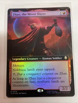 Zhao, the Moon Slayer (Extended Art) Avatar: The Last Airbender Foil Rare - Image 1