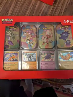 Pokemon 4 Mini Tins + 4 Promo Cards Bundle - 151 SAMS CLUB EXCLUSIVE [lot of 2] - Image 2