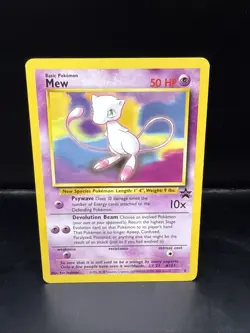 Pokemon TCG: MEW #8 2000 WotC Pokemon League Black Star Promo - Image 2