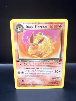 Pokemon Dark Flareon 35/82 Team Rocket 1st Edition C - Image 2