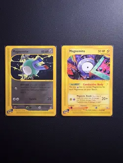 Pokemon TCG- Magnemite 052/147 & 91/147 Aquapolis E-Reader WOTC Vintage 🔥 - Image 1
