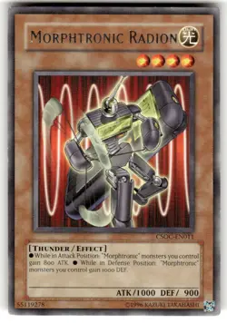 Crossroads of Chaos #CSOC-EN011 Morphtronic Radion Unl Ed NM - Image 1