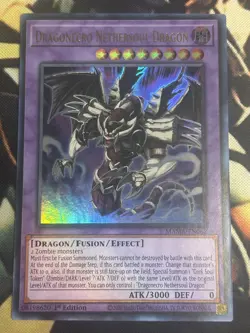 Yugioh: Dragonecro Nethersoul Dragon - MAMA-EN062 - Ultra Rare - 1st Edition NM - Image 1