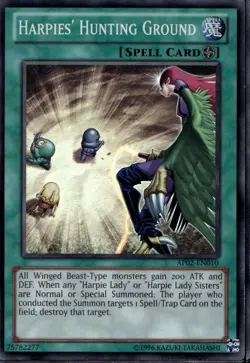Harpie's Hunting Ground Astral Pack Super Rare AP02-EN010 Yu-Gi-Oh! - Image 1