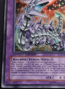 Yugioh Chimeratech Fortress Dragon JUMP-EN031 Ultra Rare Limited Edition MP - Image 3