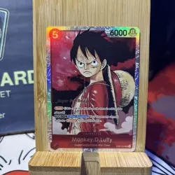 ST01-012 Monkey.D.Luffy Super Pre-Release Starter Deck Straw Hat One Piece TCG - Image 2