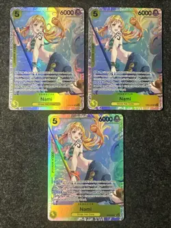 One Piece Nami EB03-053 English (SR) Playset of 3 - Image 2