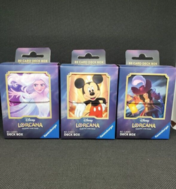 Disney Lorcana Elsa Mickey Mouse Captain Hook Deck Box Set - Image 1
