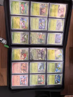 Pokemon Obsidian Flames Base Master Set With Vault X Binder ! All Cards 1-192 - Image 3