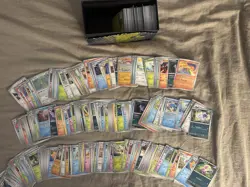 Pokemon Giant 500 Card Bulk Lot - ETB of 151 Pokemon Cards - Image 1
