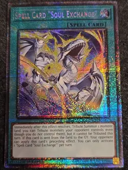 Yu-Gi-Oh Spell Card Soul Exchange MP25-EN007 1st Edition Starlight Rare NM - Image 1