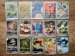 Set of 15 illustration Pokemon Cards TCG - Image 1