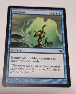 Inundate - Eventide - MTG - Magic the Gathering - NM - Image 2