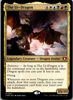 The Ur-Dragon 361 Commander Masters NM MTG - Image 1