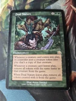 MTG Magic the Gathering Dual Nature (112/144) Prophecy HP - Image 2