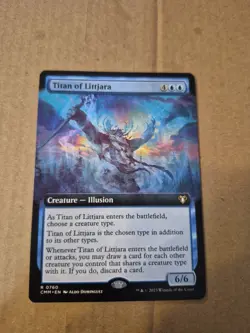 Titan of Littjara (Extended Art) Commander Masters Regular - Image 1