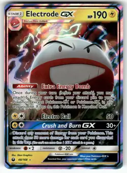 Electrode GX SM - Celestial Storm Ultra Rare Pokemon Lightly played - Image 1
