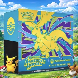 Pokemon TCG: Mega Evolution - Ascended Heroes POKEMON CENTER ETB IN HAND - Image 1