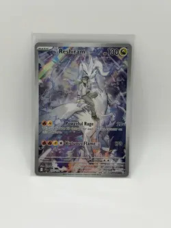 Pokemon N's Reshiram 167/159 SV09: Journey Together Illustration Rare Holo Basic - Image 1