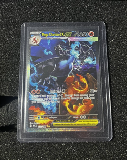 Mega Charizard X EX SIR 125/094 Phantasmal Flames English Pokemon TCG - Image 1