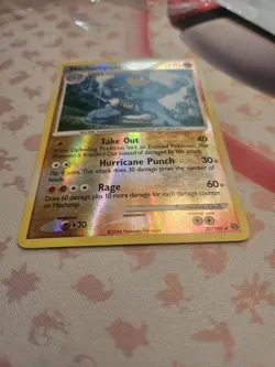 Pokemon TCG Machamp Holo Rare 20/100 D&P Stormfront Reverse Holo MP/HP - Image 4