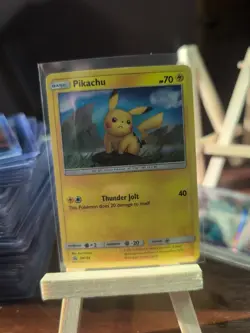 Pokemon TCG Pikachu SM183 SM Black Star Promos Holofoil LP - Image 1