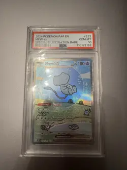 Pokemon TCG Mew EX Psa 10 Shiny Bubble Mew From Paldean Fates - Image 1