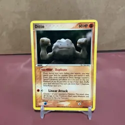 Pokemon Ditto (Geodude) Delta Species 62/113 60 HP English Nintendo - Image 1