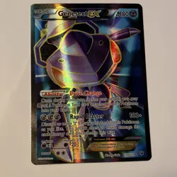 Pokemon Genesect EX 120/124 Fates Collide Full Art Ultra Rare Holo HP 180 - Image 1