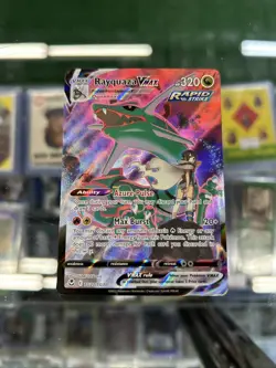2022 Pokemon TCG Silver Tempest Rayquaza VMAX Trainer Gallery TG20/TG30 - Image 1