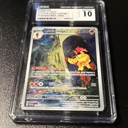 Pokemon 2023 Armarouge Scarlet & Violet 203/198 Illustration Rare CGC 10 - Image 1