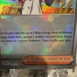 Pokemon TCG Crispin - (Poke Ball Pattern) 105/131 Prismatic Evolutions Holo - Image 5