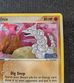 Pokemon Onix 65/115 Ex Unseen Forces Holo Stamped. Near Mint. - Image 2