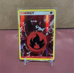 Pokemon Fire Energy EX Holon Phantoms 106/110 Holo Rare Foil English Nintendo - Image 1
