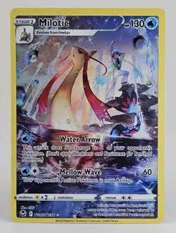 Milotic TG02/TG30 Silver Tempest Trainer Gallery Holo Ultra Rare Pokemon Card - Image 1