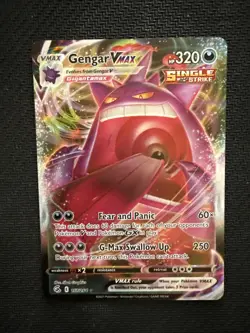 Pokemon Gengar VMAX 157/264 Swsh08: Fusion Strike Holo B - Image 1