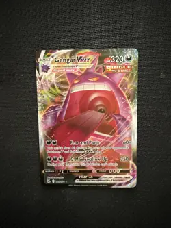 Pokemon Gengar VMAX 157/264 Swsh08: Fusion Strike Holo B - Image 3