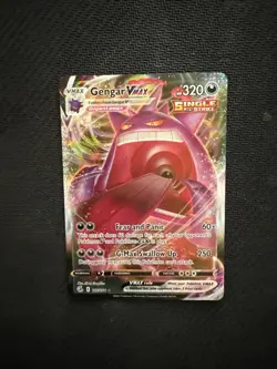Pokemon Gengar VMAX 157/264 Swsh08: Fusion Strike Holo B - Image 4