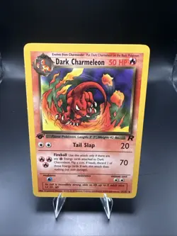 Pokemon 1st Edition Dark Charmeleon 32/82 Team Rocket Regular - Image 1