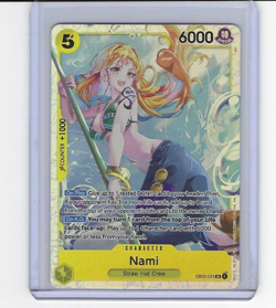 One Piece EB03-053 Heroines Nami SR English - Image 1