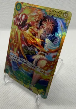 Japanese One Piece near mint Monkey.D.Luffy Carrying On His Will OP13-118 - Image 3