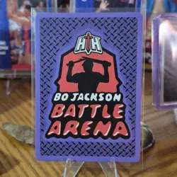 Bo Jackson Battle Arena Rotten Dogs First Edition Foil Action Card BPL-9 - Image 2